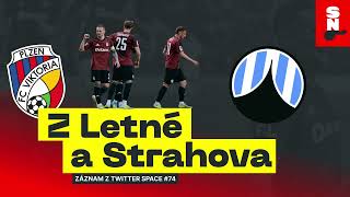Z LETNÉ A STRAHOVA: BEZBRANKOVÁ REMÍZA S PLZNÍ A VÝHRA POD JEŠTĚDEM
