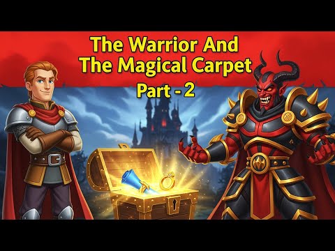 The warrior And The Magical Carpet | English Fairy tales | English Story | A Heart Touching Story