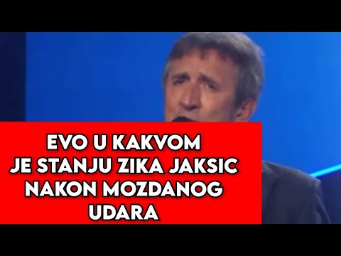 EVO U KAKVOM JE STANJU ZIKA JAKSIC NAKON MOZDANOG UDARA