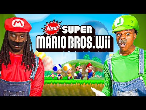 Speed & Kai tries to Beat Super Mario Bros..