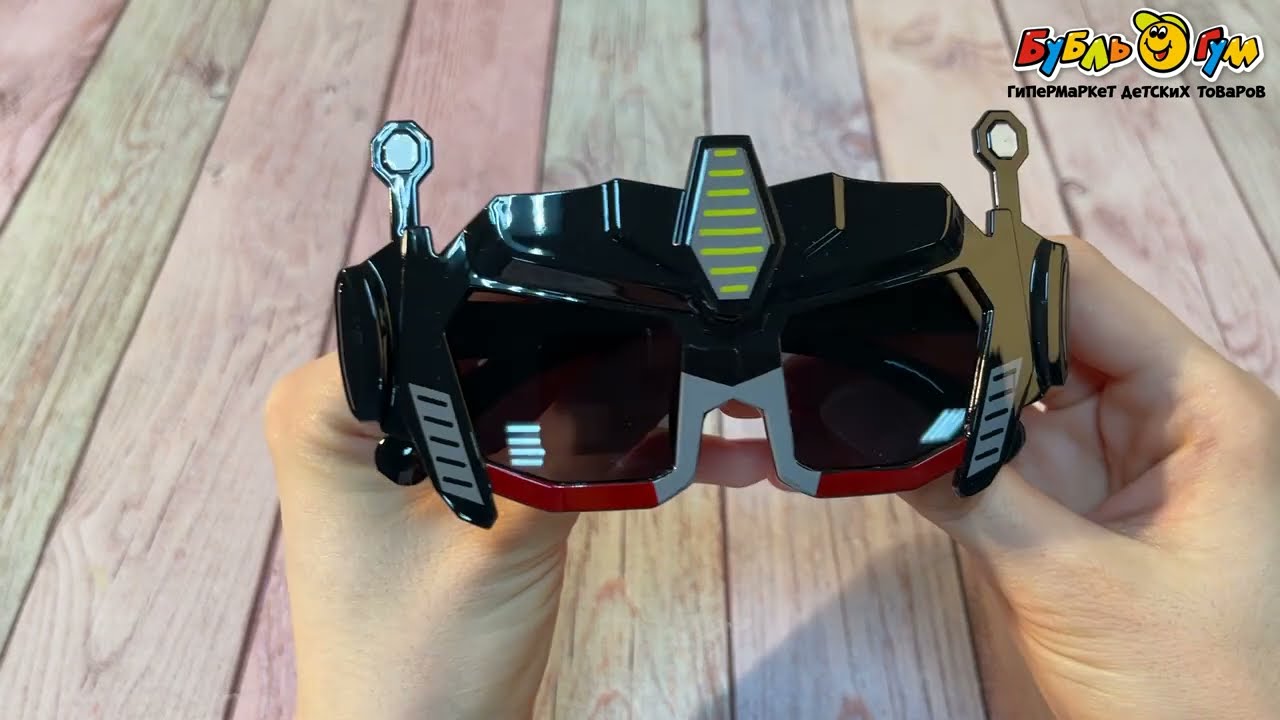 Очки солнцезащитные Lanson Kids серые - видео