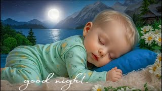 Baby Sleep Music 🎶 Mozart Brahms Lullaby | Peaceful Sleep & Brain Development 😴