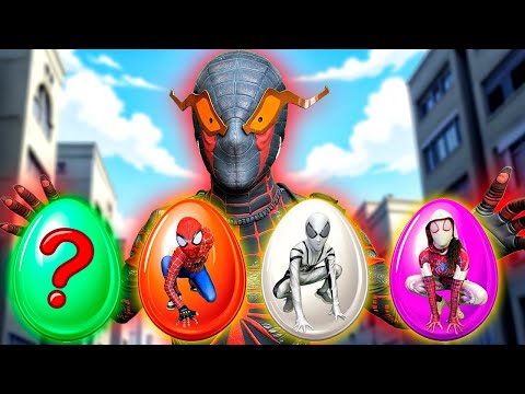What If 8 SPIDER-MAN in 1 HOUSE..??? || Hey All SuperHero , New Spider Is a FAKE HERO
