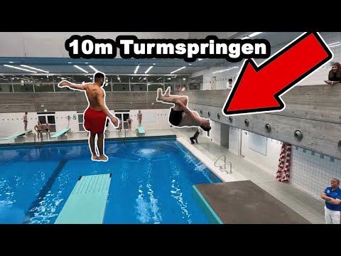 Jordan & Semih TURMSPRINGEN backflip von 10 meter (FULL STREAM)