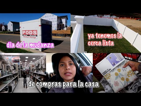 Dia De Mudanza 🚨 Ya Construyeron La Cerca 🏡Muchas Compras + Primer Despensa 🛒