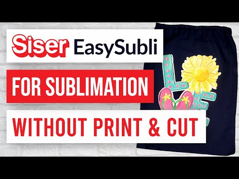 ❤️ How to Use EasySubli for Sublimation WITHOUT Print...