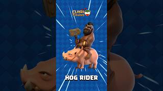 هوگ رایدر در کلش رویال یک مشکل است! #clashroyale