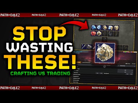 FASTEST ROUTE TO BEING OVERPOWERED? - Crafting Vs Trading - Stop Wasting THESE in PAth Of Exile 2