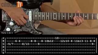Videoaula You Shook Me All Night Long (aula de guitarra completa)