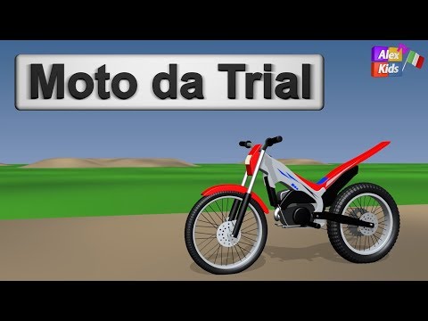 Moto da trial - AlexKidsTV