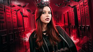 ¡Chica Popular se Convirtió en Vampiro! ¿Ganará la Competencia Escolar?