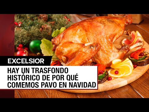 ¿Por qué el pavo es el platillo predilecto en Navidad?