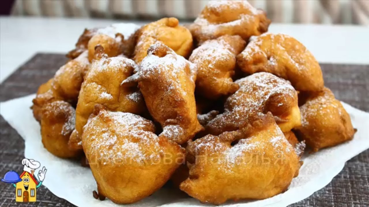 Есть КЕФИР и 15 минут, приготовьте эти Пончики к чаю! Быстро и вкусно!
