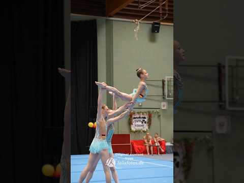 SLOWMO: wow....see this little girl #acrobatic #acro #circus #slowmo