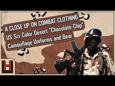 An Overview of US Six Color "Chocolate Chip" Desert Camo Uniforms and Gear