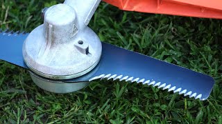SERRATED Blade for TRIMMER !? REVIEW AND TEST