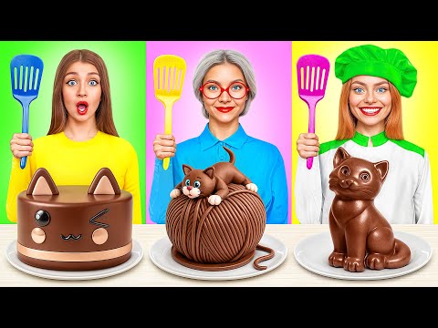 Provocare De Gătit: Eu vs Bunica | Rețete Haioase de Mâncare Multi DO Challenge