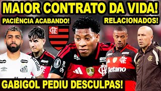 MAIOR CONTRATO DA VIDA! NOVA PROPOSTA POR PLATA! GABIGOL PEDIU DESCULPAS! RELACIONADOS DO FLAMENGO!