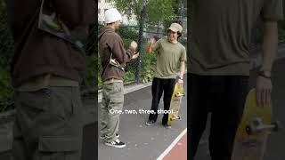 Playing SK8 for a free VICE magazine: @TajCam vs. New Yorkers