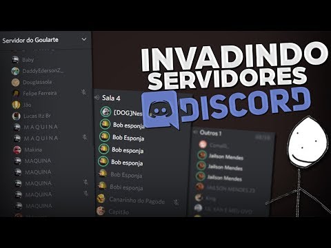 INVADINDO SERVIDORES DO DISCORD!!