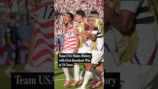 Ten-Man USA Ends 24-Year Wait for World Cup Knockout Win