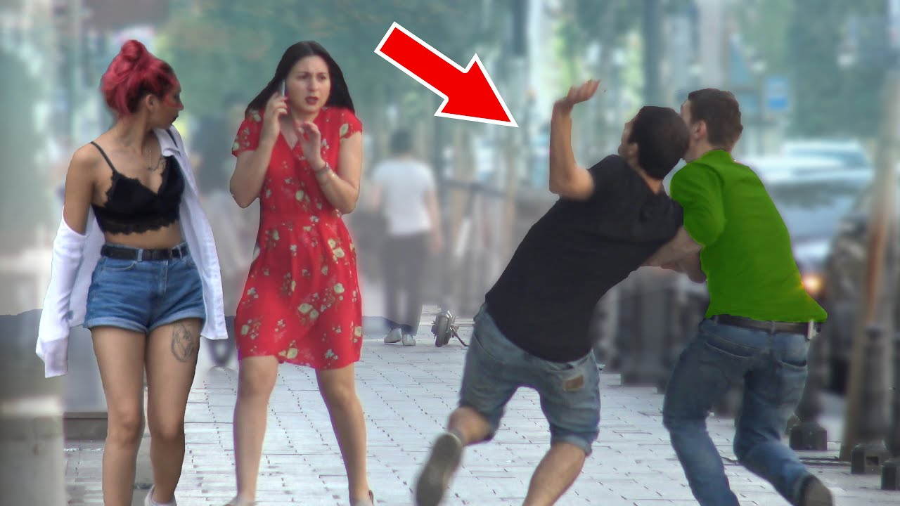  Invisible Object Falling from Building