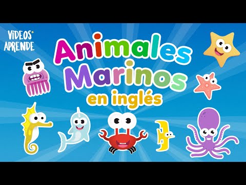 Animales marinos en inglés  - Videos Aprende
