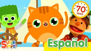 Hurra, Juguemos Juntos Y Más | ¡Aprende y juega | 1 hora de canciones! | Super Simple Español