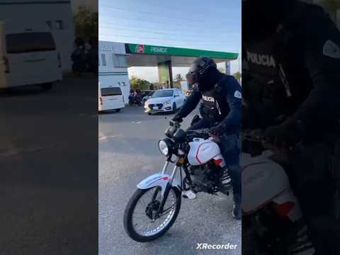 #policia se roba moto