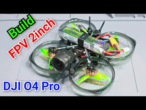 Ráp FPV 2 inch tập chơi, DJI O4 Pro, FC Super F405HD, Kit FlyLens 85