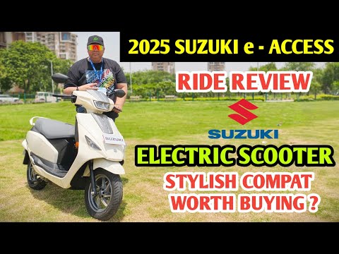 2025 Suzuki e ACCESS Electric Scooter Ride Review | Compact Stylish Worth Buying ? | JD Vlogs Delhi