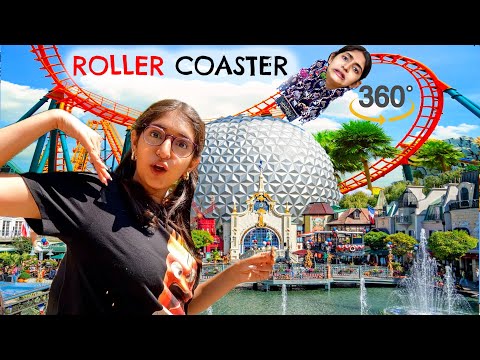 Roller Coaster Ride - Europe Ka Mela | WORLD'S BEST THEME PARK | MyMissAnand