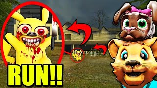 If You See CREEPY PIKACHU Outside Your House, RUN AWAY FAST!!