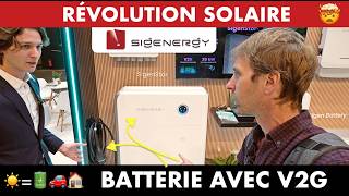 Cette batterie peut aussi décharger votre voiture électrique pour alimenter votre maison !