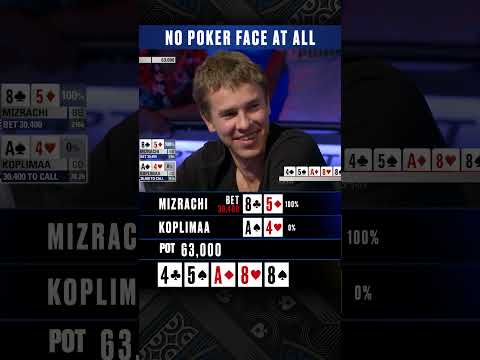 He plays every hand ๐ #mizrachi #fullhouse