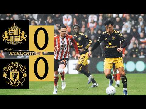 It Ends Level | Sunderland v Man Utd | Match Recap