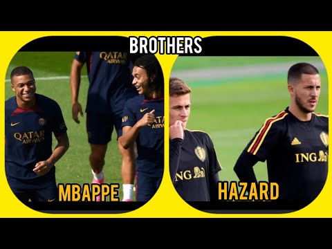 top 20 most famous brothers  in football|mbappe,hazard,Pogba,