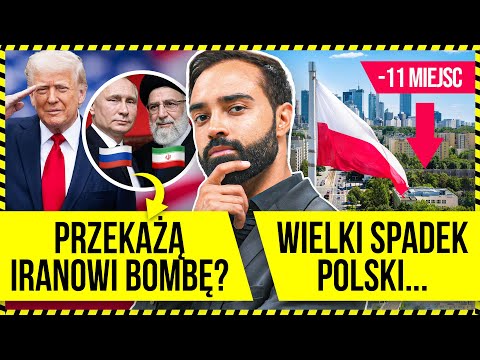 CZY ROSJA PRZEKAŻE IRANOWI BOMBĘ ATOMOWĄ? POLSKA SPADA W WAŻNYM RANKINGU, RZĄD UDERZA W ZDROWIE...