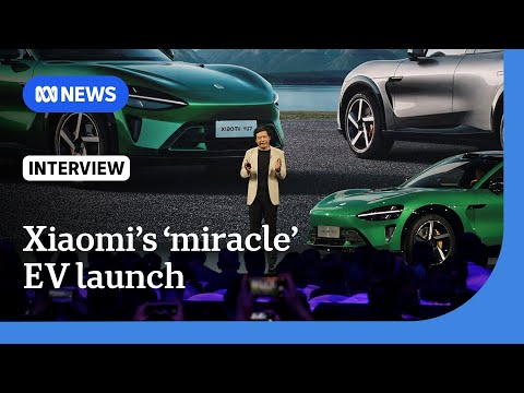 YouTube video thumbnail: Can China's Xiaomi Challenge EV Giants Tesla, BYD? 