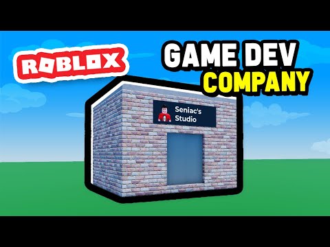 Making My Own GAME DEV COMPANY in Developer Tycoon (Roblox)