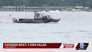 YouTube video thumbnail: Three Children Under Age 10 Killed After Boat Capsized on Geneva Lake