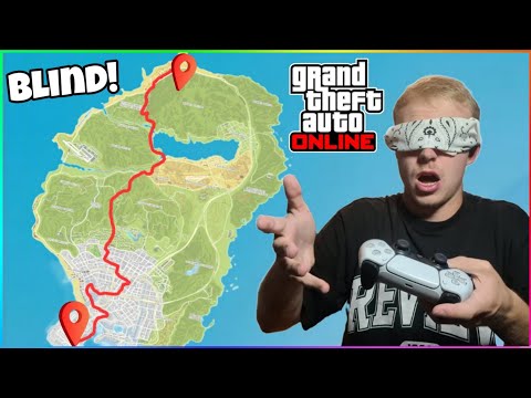 Kann man die GTA 5 MAP überqueren OHNE etwas zu sehen in GTA 5 ONLINE?