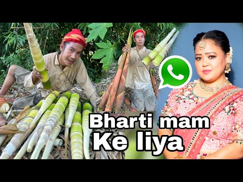 Bharti Didi  ke liya Thoda Hai Bamboo Shoots || home delivery, Kar Denge