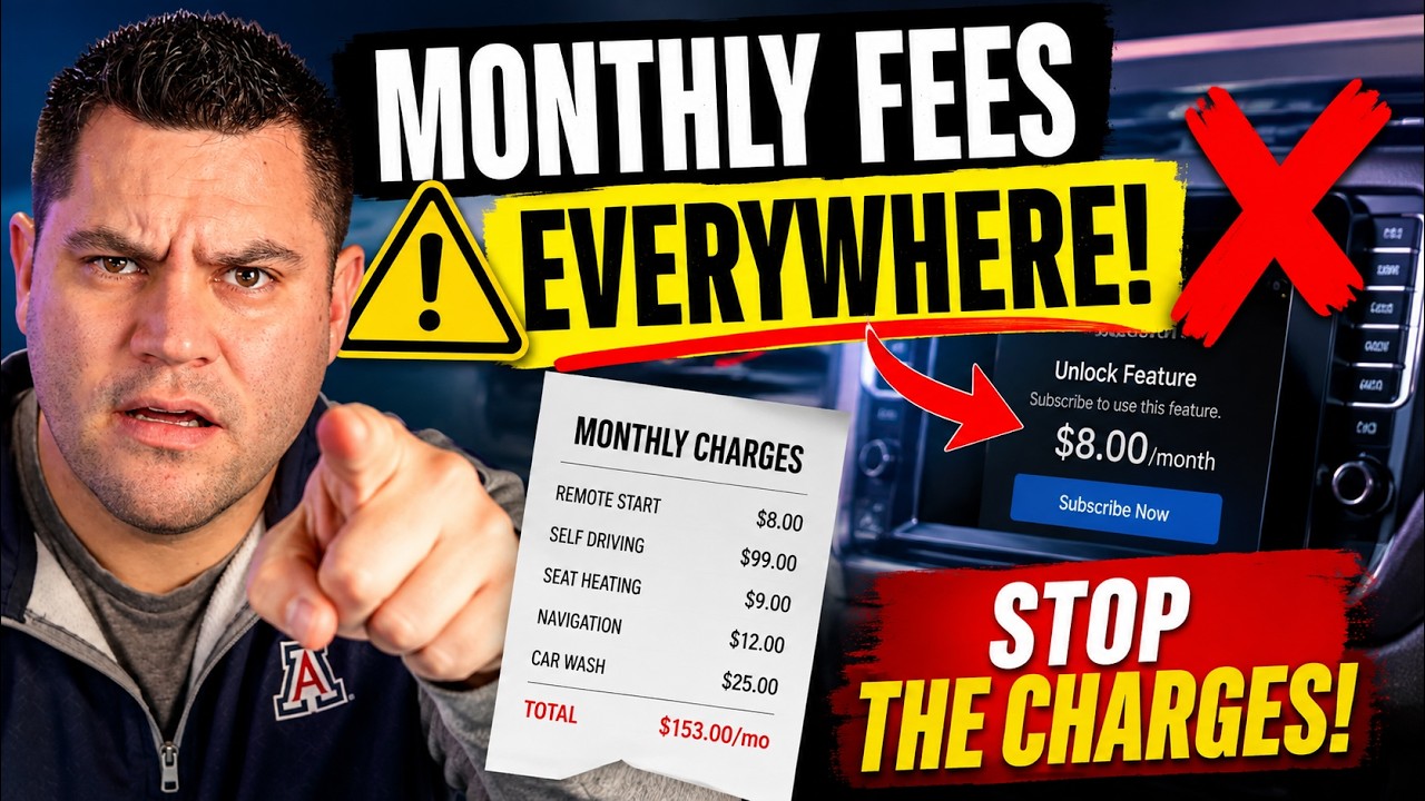 Subscription Fees Are Officially Out Of Control...Car Memberships
