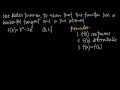 Rolle's Theorem and Tangent Lines