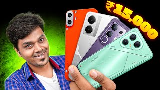 🔥Top 5 Best Smartphones Under ₹15,000! 😳 | AUGUST 2025