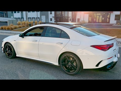 2025 Mercedes-AMG CLA 35 Coupe Test Drive & Review – Performance & Features!