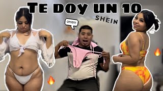 LE MODELO mis BIKINIS a mi NOVIO de SHEIN👙| ¿le gustaron?🔥