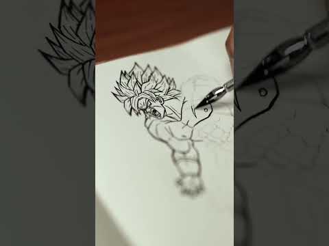 [ASMR] Drawing Broly