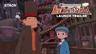 Professor Layton and the New World of Steam | Launch Trailer | STACK